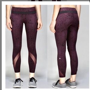 Lululemon Inspire 7/8 leggings- size 4